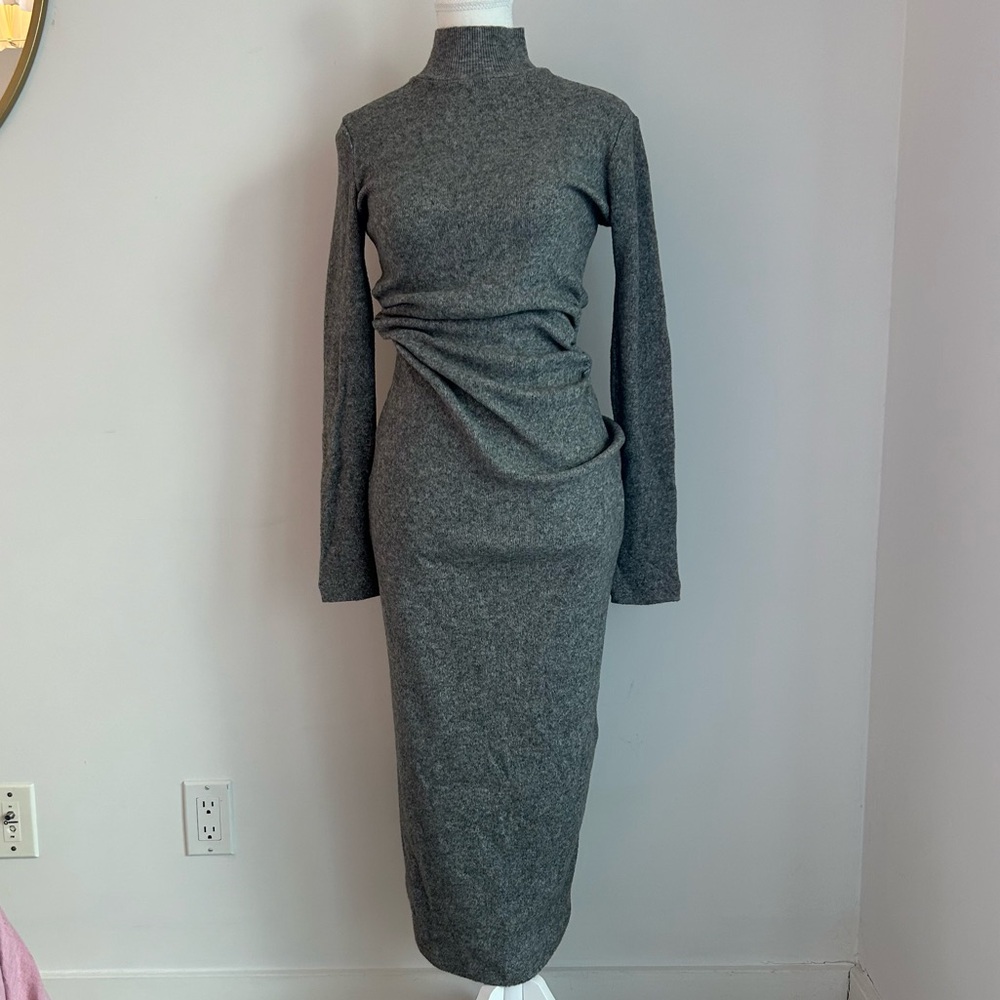 ZARA LONG SWEATER DRESS